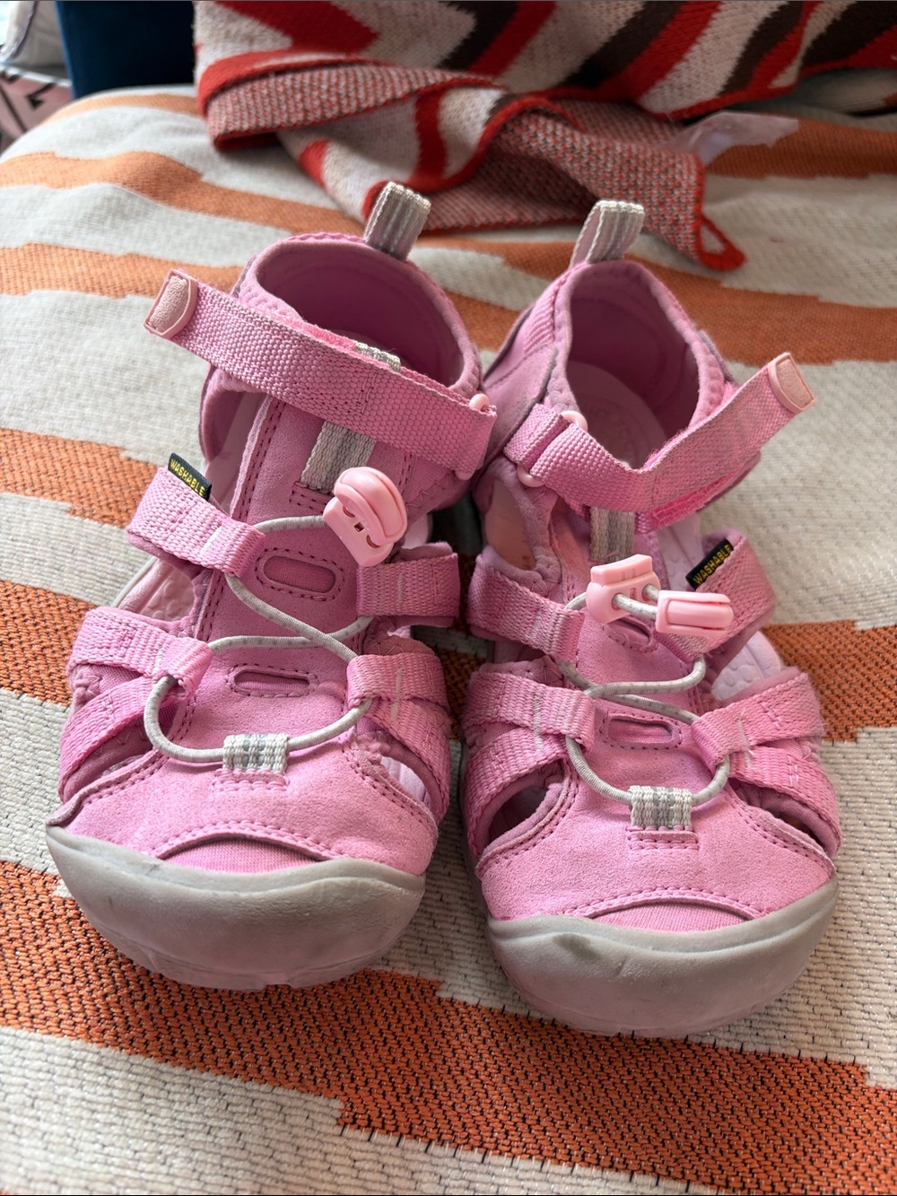Keen Kids Pink Closed-Toe Outdoor Sandals